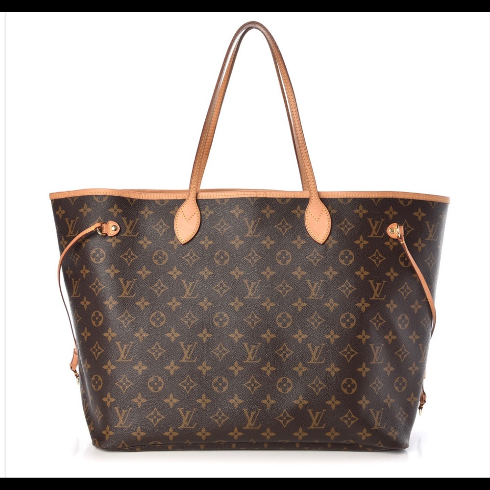 LOUIS VUITTON Monogram Neo Neverfull GM 100%